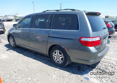 2007 Honda Odyssey Ex-L from USA, damaged, VIN 5FNRL38777B428371